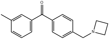 4'-AZETIDINOMETHYL-3-METHYLBENZOPHENONE