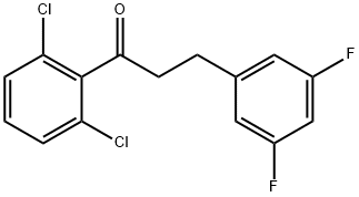 2',6'-DICHLORO-3-(3,5-DIFLUOROPHENYL)PROPIOPHENONE