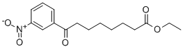 ETHYL 8-(3-NITROPHENYL)-8-OXOOCTANOATE Structural