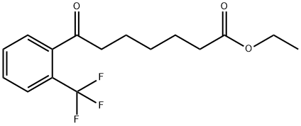 ETHYL 7-OXO-7-(2-TRIFLUOROMETHYLPHENYL)HEPTANOATE