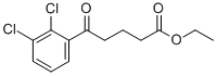 ETHYL 5-(2,3-DICHLOROPHENYL)-5-OXOVALERATE Structural