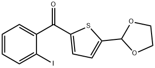 5-(1,3-DIOXOLAN-2-YL)-2-(2-IODOBENZOYL)THIOPHENE