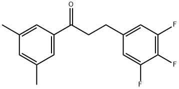 3',5'-DIMETHYL-3-(3,4,5-TRIFLUOROPHENYL)PROPIOPHENONE