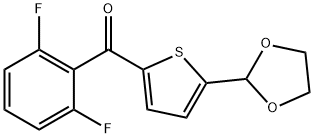 2-(2,6-DIFLUOROBENZOYL)-5-(1,3-DIOXOLAN-2-YL)THIOPHENE