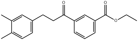 3'-CARBOETHOXY-3-(3,4-DIMETHYLPHENYL)PROPIOPHENONE