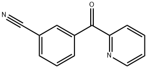 2-(3-CYANOBENZOYL)PYRIDINE Structural