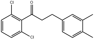 2',6'-DICHLORO-3-(3,4-DIMETHYLPHENYL)PROPIOPHENONE