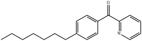 2-(4-HEPTYLBENZOYL)PYRIDINE Structural