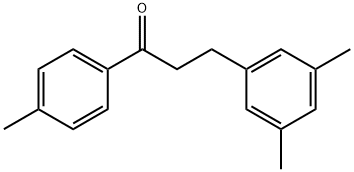 3-(3,5-DIMETHYLPHENYL)-4'-METHYLPROPIOPHENONE Structural