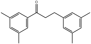 3',5'-DIMETHYL-3-(3,5-DIMETHYLPHENYL)PROPIOPHENONE Structural