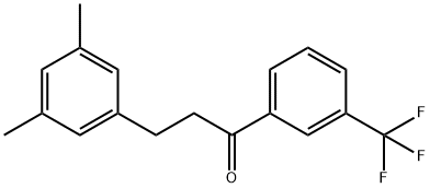 3-(3,5-DIMETHYLPHENYL)-3'-TRIFLUOROMETHYLPROPIOPHENONE