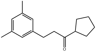 CYCLOPENTYL 2-(3,5-DIMETHYLPHENYL)ETHYL KETONE