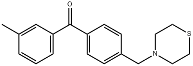 3-METHYL-4'-THIOMORPHOLINOMETHYL BENZOPHENONE