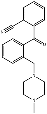 2-CYANO-2'-(4-METHYLPIPERAZINOMETHYL) BENZOPHENONE