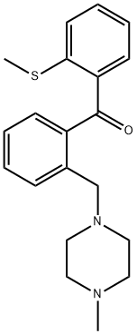 2-(4-METHYLPIPERAZINOMETHYL)-2'-THIOMETHYLBENZOPHENONE