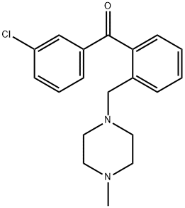 3'-CHLORO-2-(4-METHYLPIPERAZINOMETHYL) BENZOPHENONE