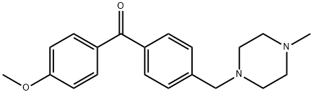 4-METHOXY-4'-(4-METHYLPIPERAZINOMETHYL) BENZOPHENONE