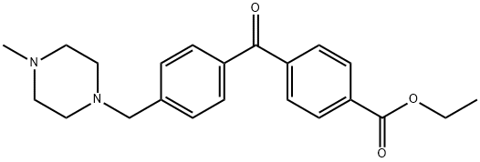 4-CARBOETHOXY-4'-(4-METHYLPIPERAZINOMETHYL) BENZOPHENONE