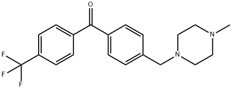 4-(4-METHYLPIPERAZINOMETHYL)-4'-TRIFLUOROMETHYLBENZOPHENONE