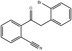 2-(2-BROMOPHENYL)-2'-CYANOACETOPHENONE Structural