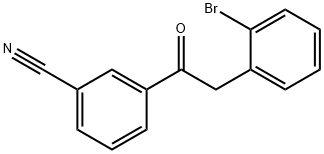 2-(2-BROMOPHENYL)-3'-CYANOACETOPHENONE