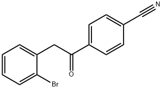 2-(2-BROMOPHENYL)-4'-CYANOACETOPHENONE