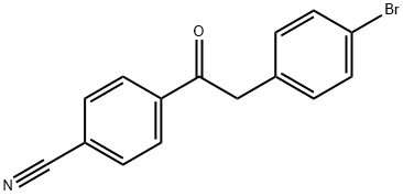 2-(4-BROMOPHENYL)-4'-CYANOACETOPHENONE Structural