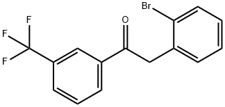 2-(2-BROMOPHENYL)-3'-TRIFLUOROMETHYLACETOPHENONE Structural