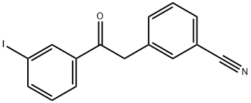 2-(3-CYANOPHENYL)-3'-IODOACETOPHENONE