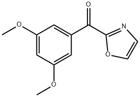 2-(3,5-DIMETHOXYBENZOYL)OXAZOLE Structural