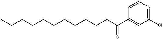 2-CHLORO-4-DODECANOYLPYRIDINE Structural