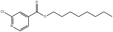 OCTYL 2-CHLOROISONICOTINATE Structural