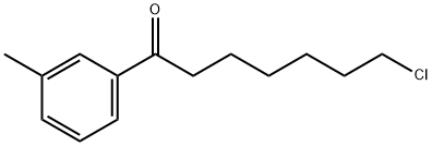 7-CHLORO-1-(3-METHYLPHENYL)-1-OXOHEPTANE