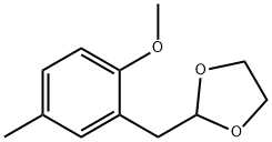 2-METHOXY-5-METHYL(1,3-DIOXOLAN-2-YLMETHYL)BENZENE