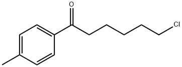 6-CHLORO-1-(4-METHYLPHENYL)-1-OXOHEXANE Structural