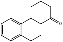 3-(2-ETHYLPHENYL)CYCLOHEXANONE