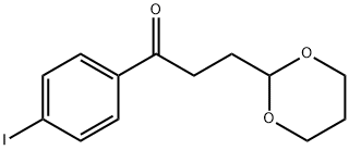 3-(1,3-DIOXAN-2-YL)-4'-IODOPROPIOPHENONE Structural