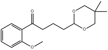 4-(5,5-DIMETHYL-1,3-DIOXAN-2-YL)-2'-METHOXYBUTYROPHENONE