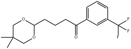 4-(5,5-DIMETHYL-1,3-DIOXAN-2-YL)-3'-TRIFLUOROMETHYLBUTYROPHENONE