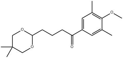 4-(5,5-DIMETHYL-1,3-DIOXAN-2-YL)-3',5'-DIMETHYL-4'-METHOXYBUTYROPHENONE