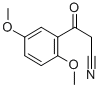 2,5-DIMETHOXYBENZOYLACETONITRILE Structural