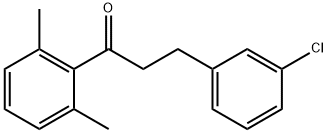 3-(3-CHLOROPHENYL)-2',6'-DIMETHYLPROPIOPHENONE