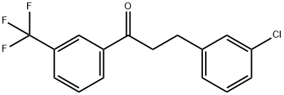 3-(3-CHLOROPHENYL)-3'-TRIFLUOROMETHYLPROPIOPHENONE