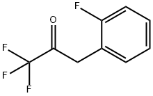 3-(2-FLUOROPHENYL)-1,1,1-TRIFLUORO-2-PROPANONE Structural