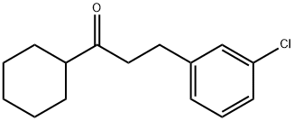 2-(3-CHLOROPHENYL)ETHYL CYCLOHEXYL KETONE