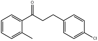 3-(4-CHLOROPHENYL)-2'-METHYLPROPIOPHENONE Structural