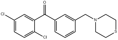 2,5-DICHLORO-3'-THIOMORPHOLINOMETHYL BENZOPHENONE