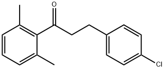 3-(4-CHLOROPHENYL)-2',6'-DIMETHYLPROPIOPHENONE