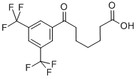 7-(3,5-DITRIFLUOROMETHYLPHENYL)-7-OXOHEPTANOIC ACID Structural