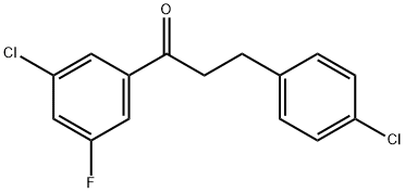 3'-CHLORO-3-(4-CHLOROPHENYL)-5'-FLUOROPROPIOPHENONE